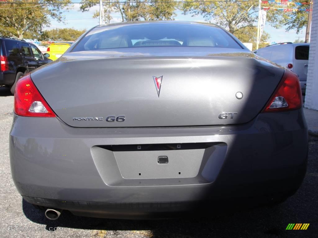 2009 G6 GT Coupe - Dark Steel Gray Metallic / Ebony photo #5