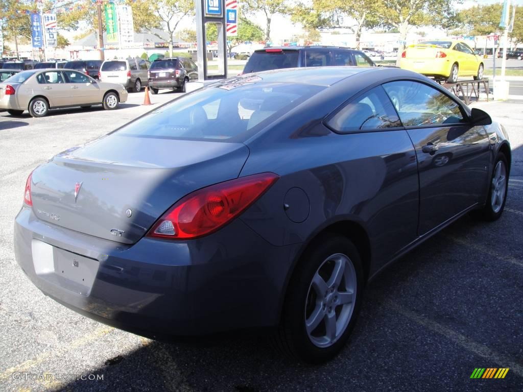 2009 G6 GT Coupe - Dark Steel Gray Metallic / Ebony photo #6