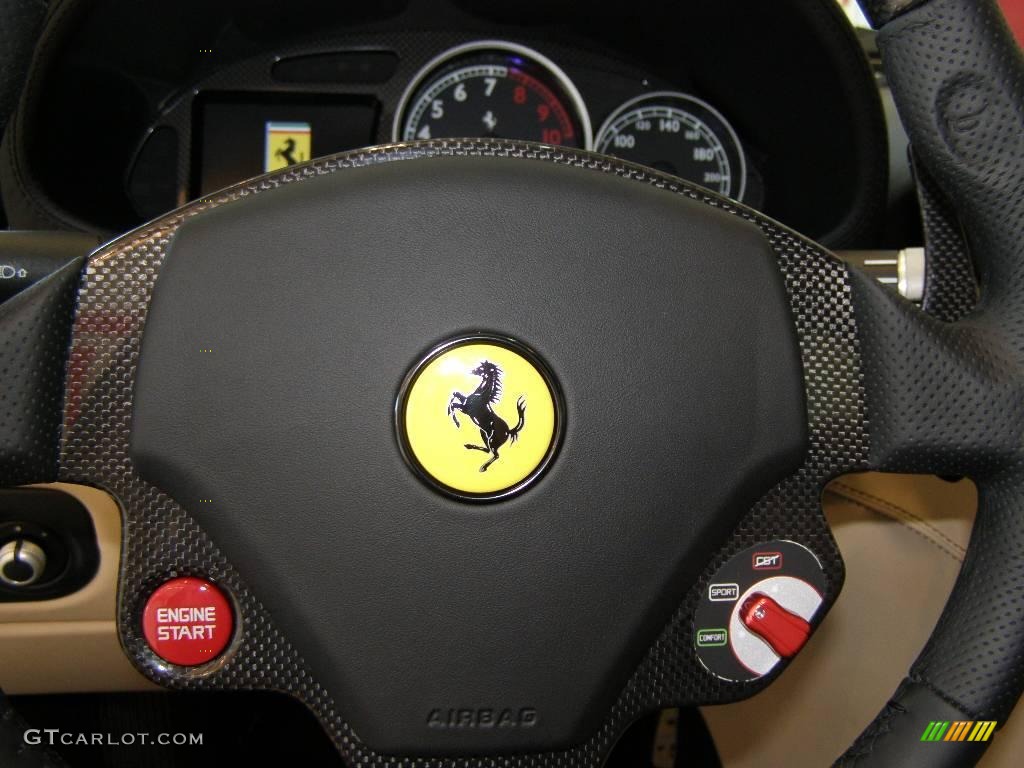 2009 Ferrari 612 Scaglietti Standard 612 Scaglietti Model Sabbia Steering Wheel Photo #19409290