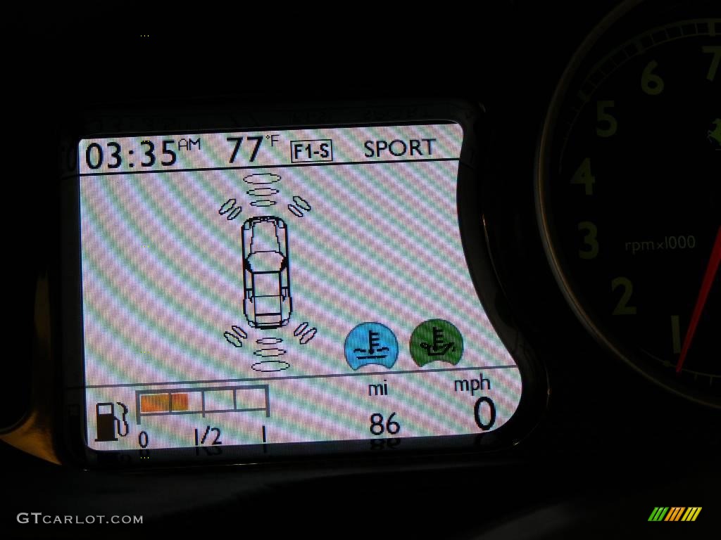 2009 Ferrari 612 Scaglietti Standard 612 Scaglietti Model Gauges Photo #19409318