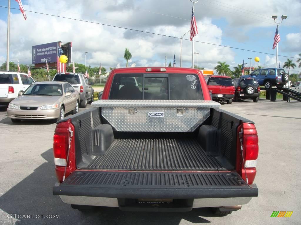2000 Ranger XLT Regular Cab - Toreador Red Metallic / Medium Prairie Tan photo #7