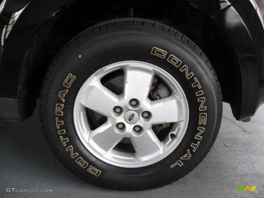 2008 Escape XLT 4WD - Black / Stone photo #7