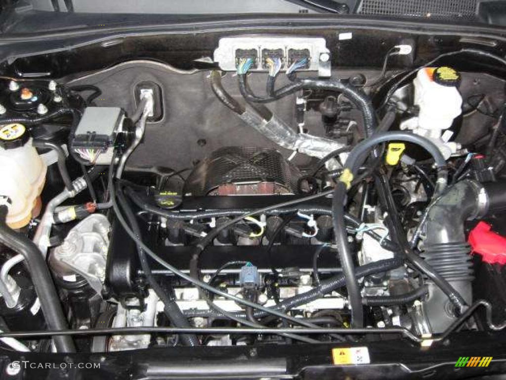 2008 Escape XLT 4WD - Black / Stone photo #8