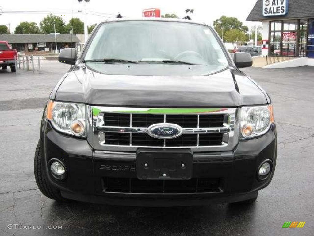 2008 Escape XLT 4WD - Black / Stone photo #10