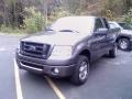 2008 Dark Shadow Grey Metallic Ford F150 STX SuperCab 4x4  photo #3