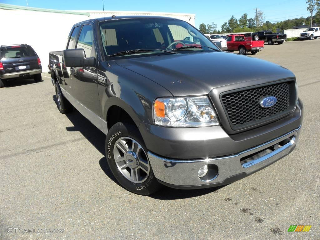 2006 F150 XLT SuperCab - Dark Shadow Grey Metallic / Medium Flint photo #1