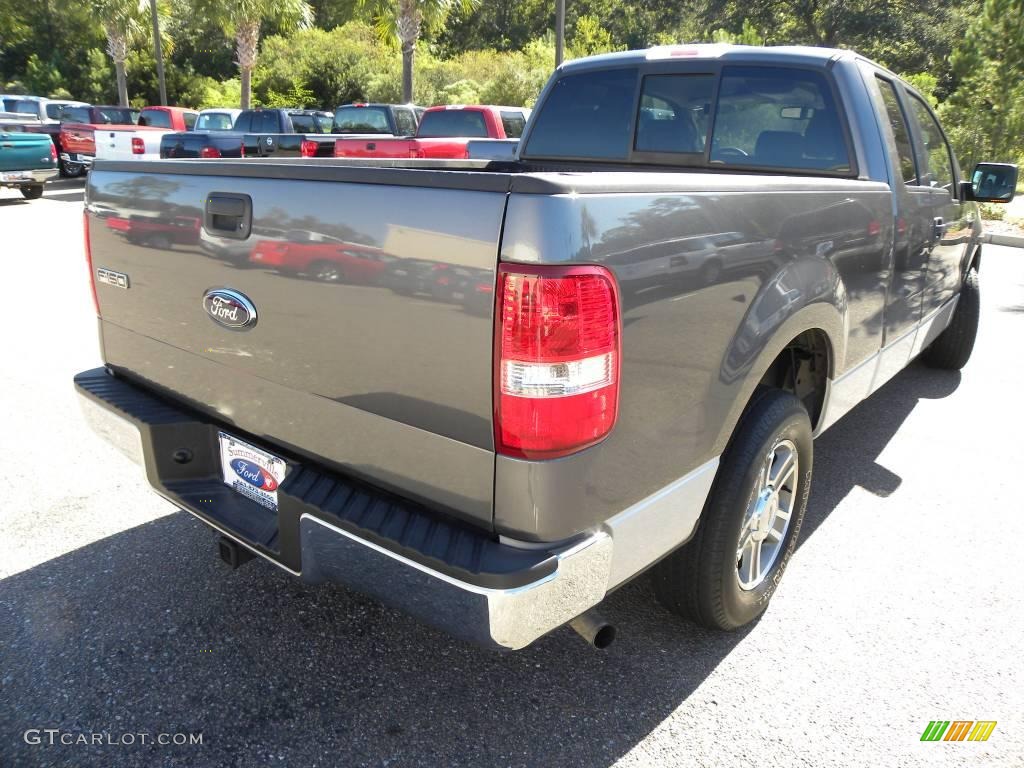 2006 F150 XLT SuperCab - Dark Shadow Grey Metallic / Medium Flint photo #13