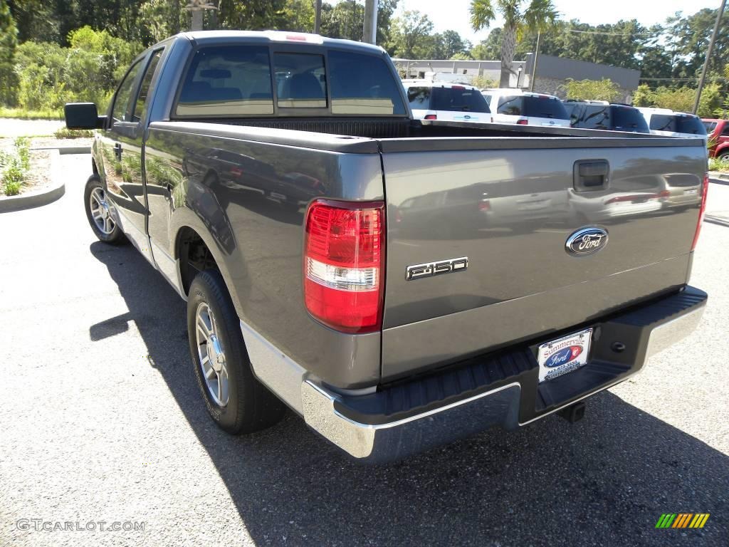 2006 F150 XLT SuperCab - Dark Shadow Grey Metallic / Medium Flint photo #16
