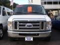 2009 Oxford White Ford E Series Van E350 Super Duty XL Extended Passenger  photo #2