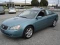 2002 Seascape Light Blue Nissan Altima 3.5 SE  photo #1