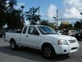 2002 Cloud White Nissan Frontier XE King Cab  photo #7