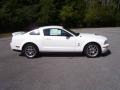 Performance White 2009 Ford Mustang Shelby GT500 Coupe Exterior