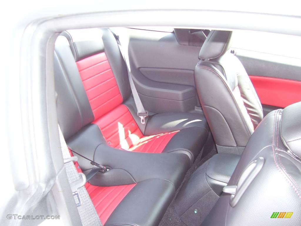Dark Charcoal/Red Interior 2009 Ford Mustang Shelby GT500 Coupe Photo #19411757