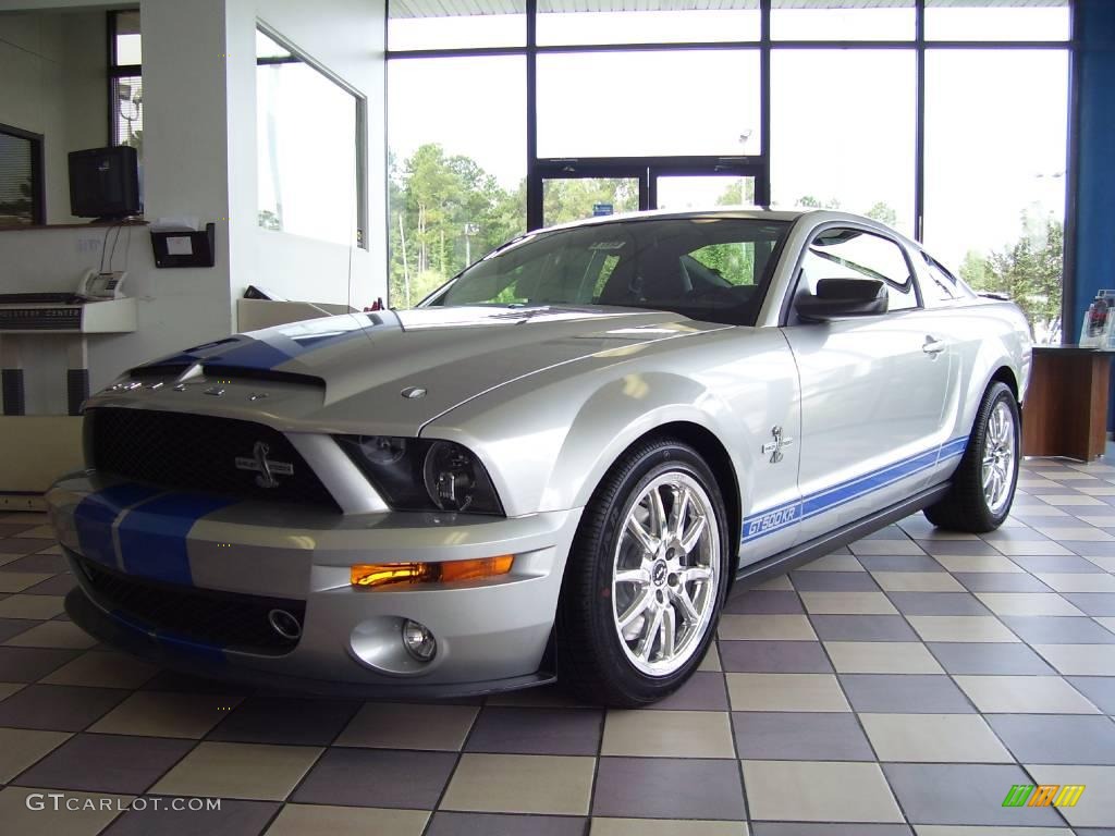 Brilliant Silver Metallic Ford Mustang