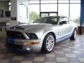 Brilliant Silver Metallic 2009 Ford Mustang Shelby GT500KR Coupe