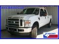 Oxford White 2009 Ford F350 Super Duty XLT Crew Cab 4x4