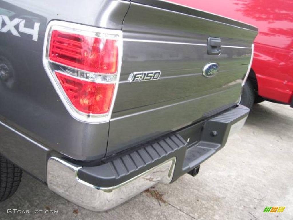 2010 F150 XLT SuperCrew 4x4 - Sterling Grey Metallic / Medium Stone photo #4