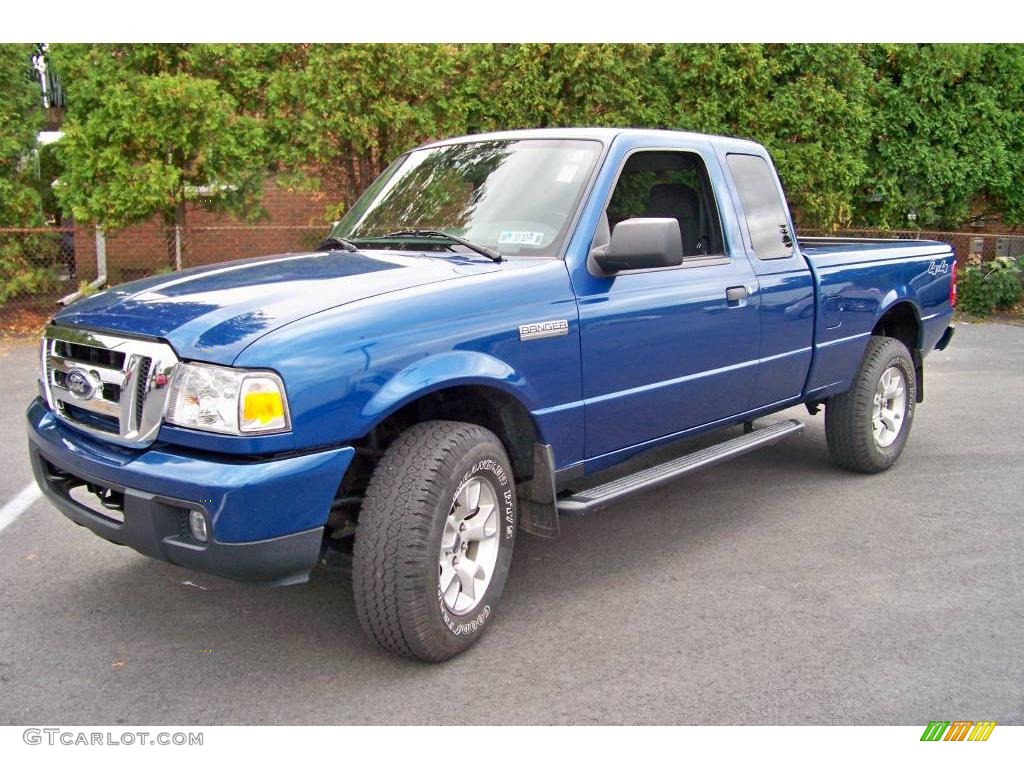 Vista Blue Metallic Ford Ranger