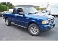 2007 Vista Blue Metallic Ford Ranger XLT SuperCab 4x4  photo #3