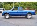 2007 Vista Blue Metallic Ford Ranger XLT SuperCab 4x4  photo #8