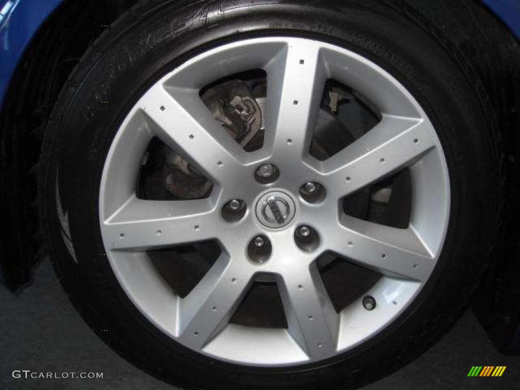 2005 350Z Touring Roadster - Daytona Blue Metallic / Frost photo #13