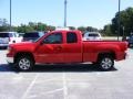 2009 Fire Red GMC Sierra 1500 SLE Extended Cab  photo #5