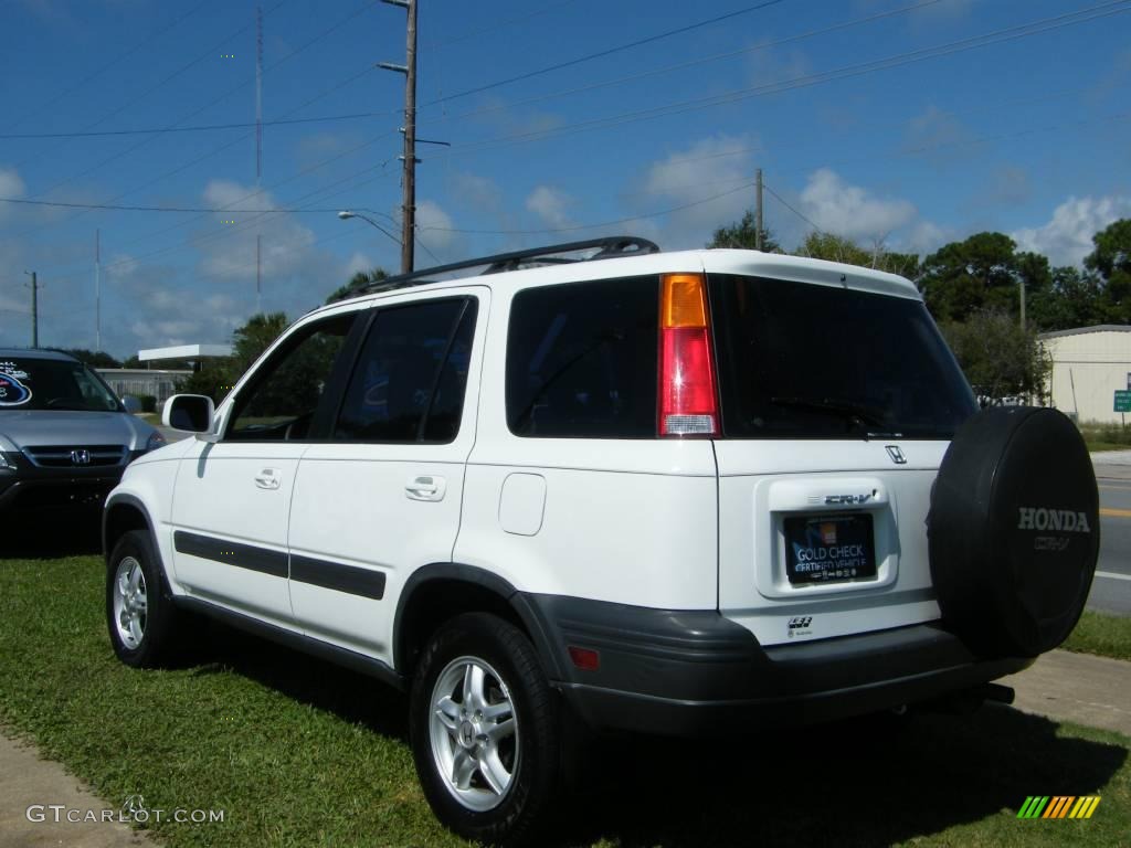 1999 CR-V EX 4WD - Taffeta White / Charcoal photo #3