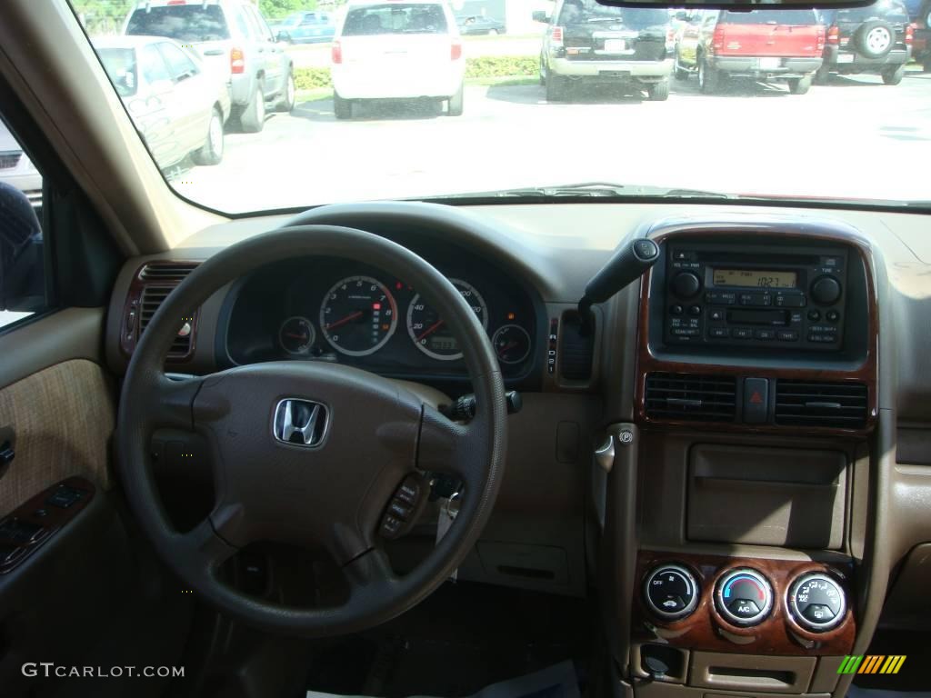 2002 CR-V LX - Chianti Red Pearl / Saddle photo #14