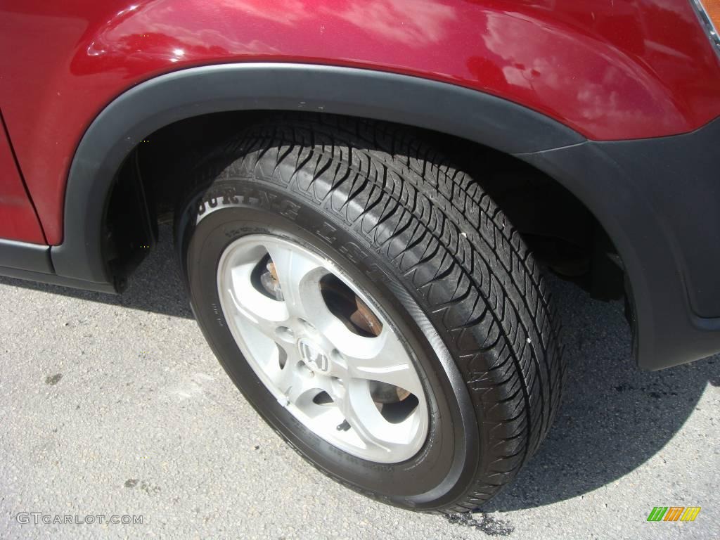 2002 CR-V LX - Chianti Red Pearl / Saddle photo #16