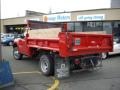 Fire Red - Sierra 3500HD Regular Cab 4x4 Chassis Dump Truck Photo No. 11