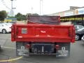 Fire Red - Sierra 3500HD Regular Cab 4x4 Chassis Dump Truck Photo No. 12