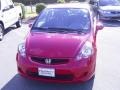 2008 Milano Red Honda Fit Hatchback  photo #6