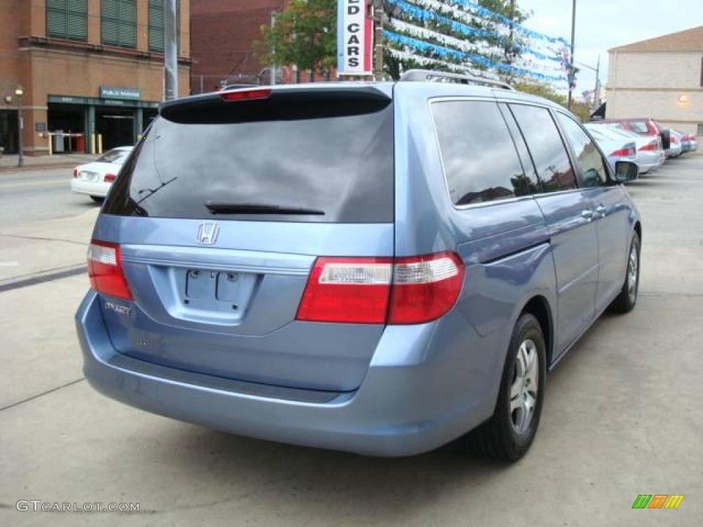 2007 Odyssey EX-L - Ocean Mist Metallic / Gray photo #4