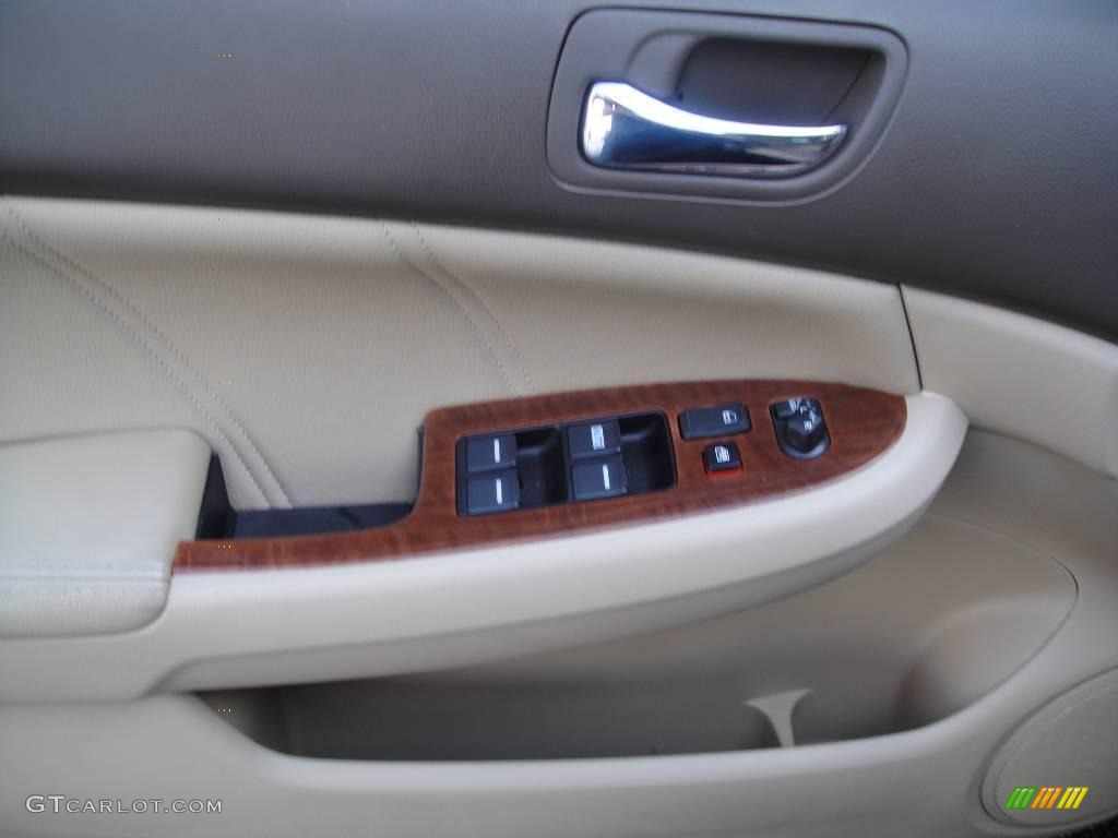 2006 Accord EX-L Sedan - Nighthawk Black Pearl / Ivory photo #8
