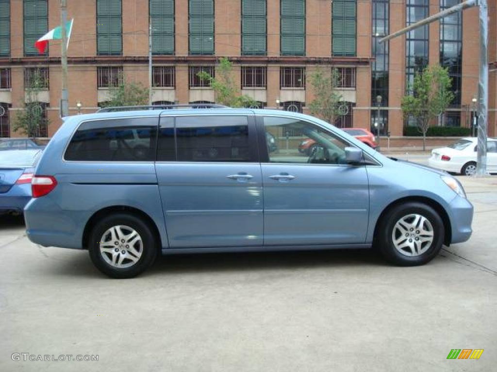 2007 Odyssey EX-L - Ocean Mist Metallic / Gray photo #5