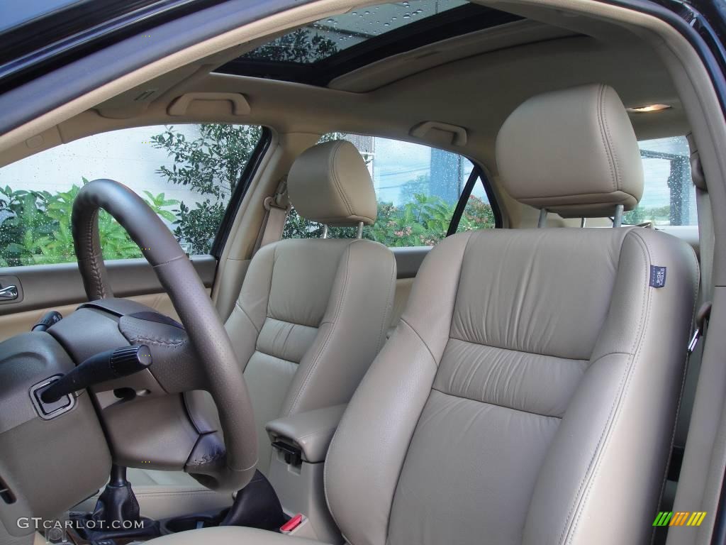 2006 Accord EX-L Sedan - Nighthawk Black Pearl / Ivory photo #9