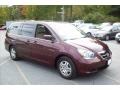 2007 Dark Cherry Pearl Honda Odyssey EX-L  photo #1