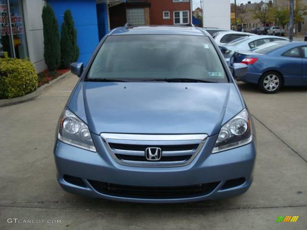 2007 Odyssey EX-L - Ocean Mist Metallic / Gray photo #7