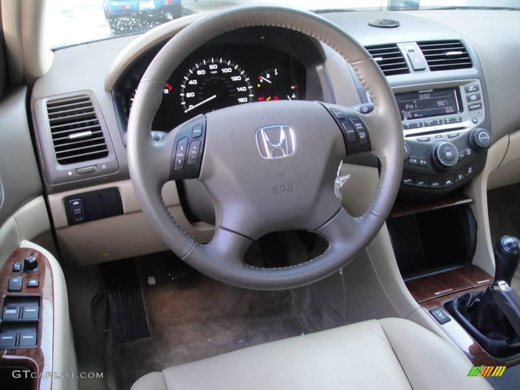 2006 Accord EX-L Sedan - Nighthawk Black Pearl / Ivory photo #11