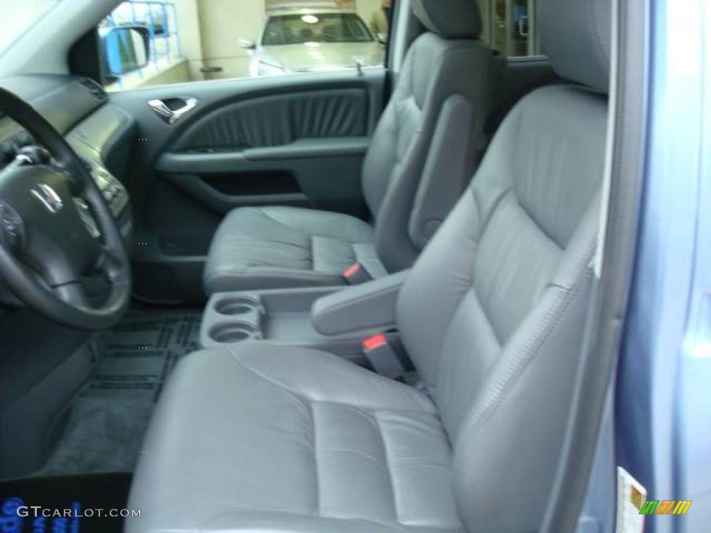 2007 Odyssey EX-L - Ocean Mist Metallic / Gray photo #10