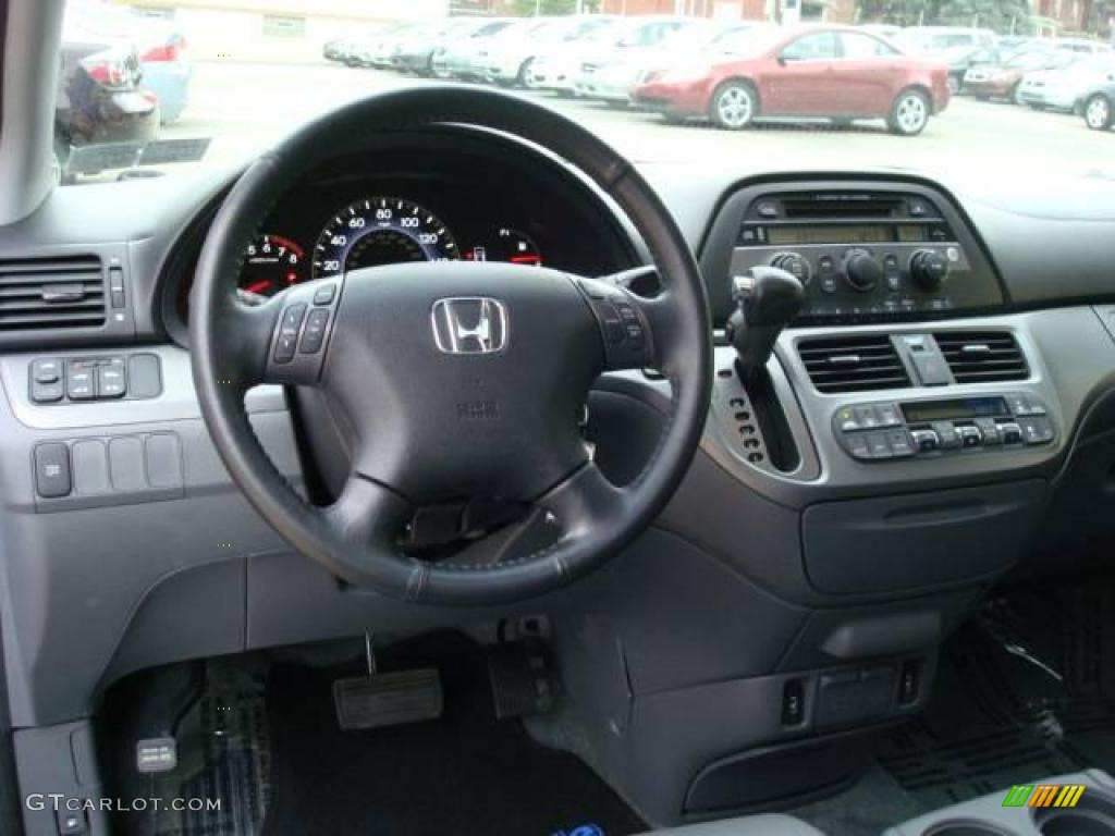 2007 Odyssey EX-L - Ocean Mist Metallic / Gray photo #13