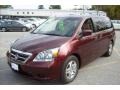 2007 Dark Cherry Pearl Honda Odyssey EX-L  photo #21