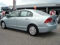 2008 Opal Silver Blue Metallic Honda Civic Hybrid Sedan  photo #4