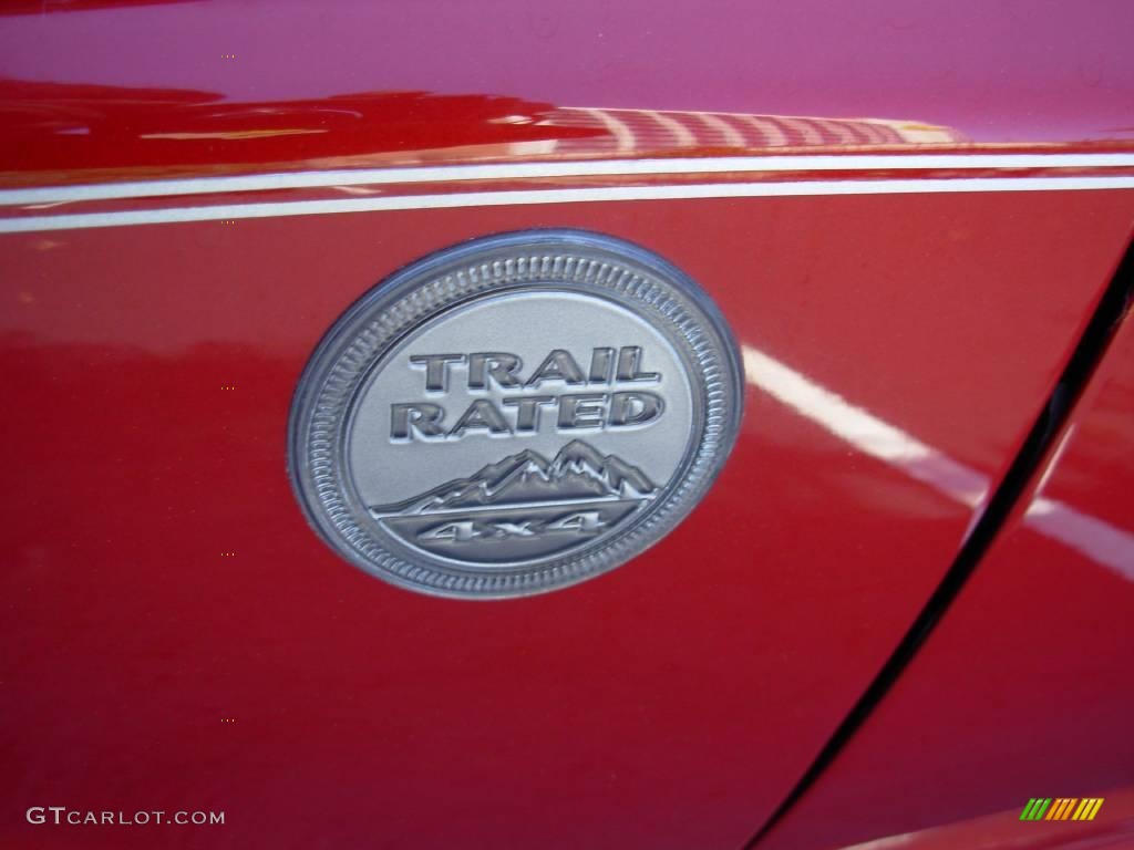 2002 Grand Cherokee Overland 4x4 - Inferno Red Tinted Pearlcoat / Dark Slate Gray/Light Slate Gray photo #9