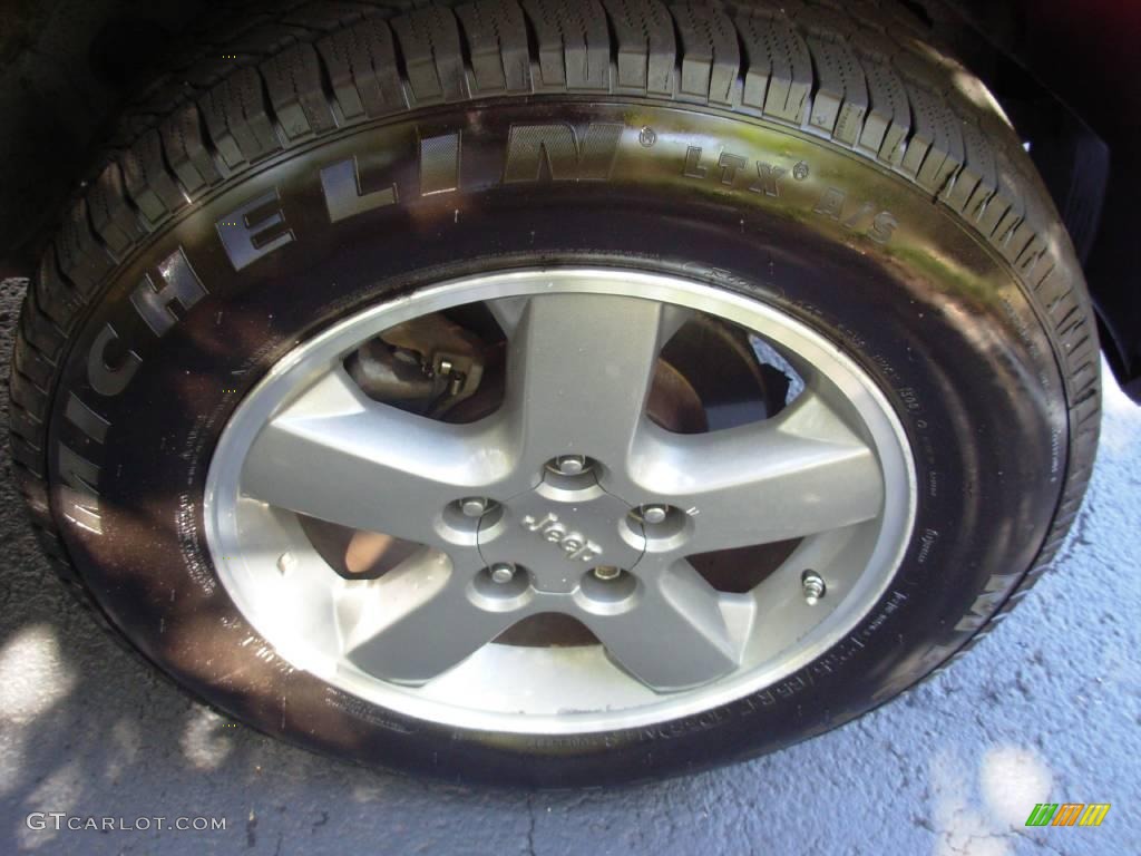 2002 Grand Cherokee Overland 4x4 - Inferno Red Tinted Pearlcoat / Dark Slate Gray/Light Slate Gray photo #14