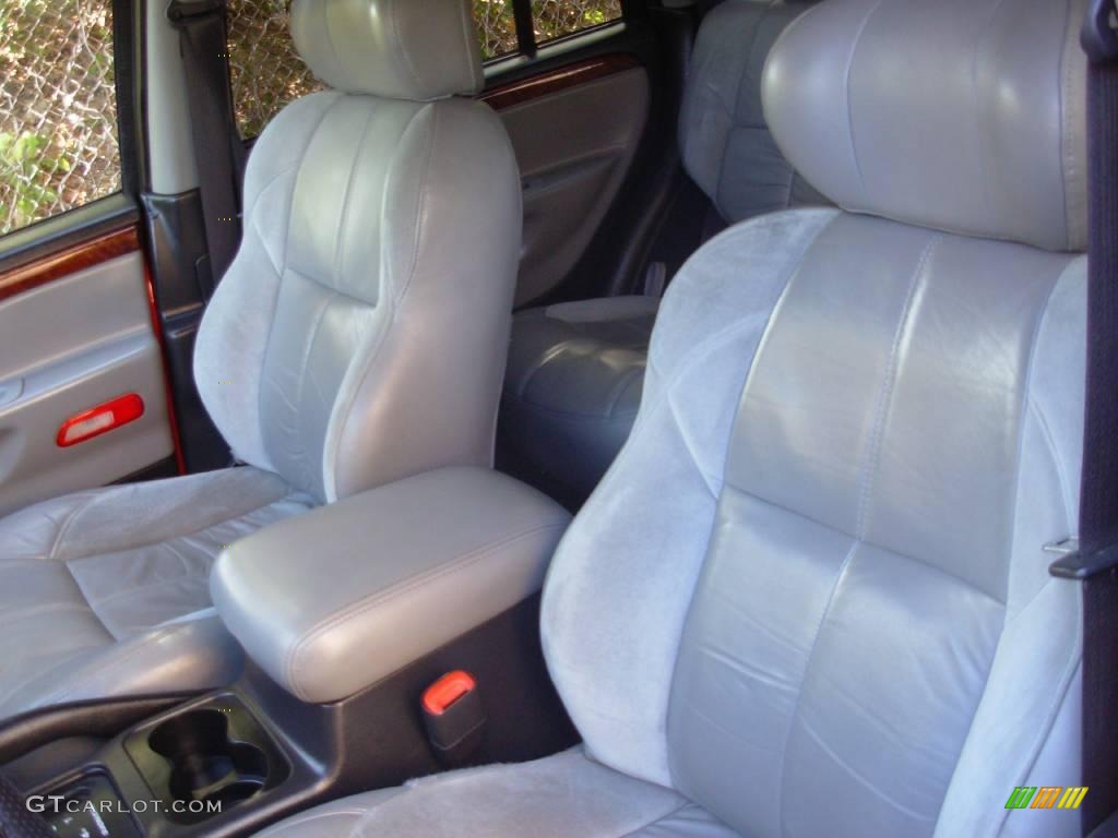 2002 Grand Cherokee Overland 4x4 - Inferno Red Tinted Pearlcoat / Dark Slate Gray/Light Slate Gray photo #20