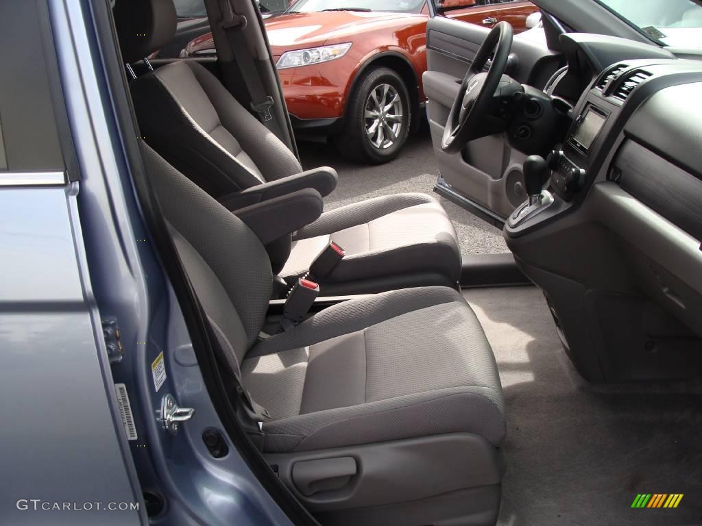 2008 CR-V LX 4WD - Glacier Blue Metallic / Gray photo #15