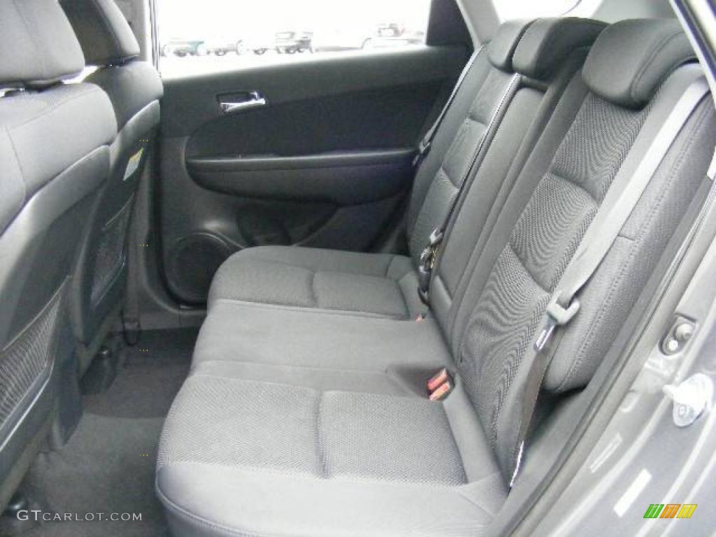 2009 Elantra Touring - Carbon Gray / Black photo #11