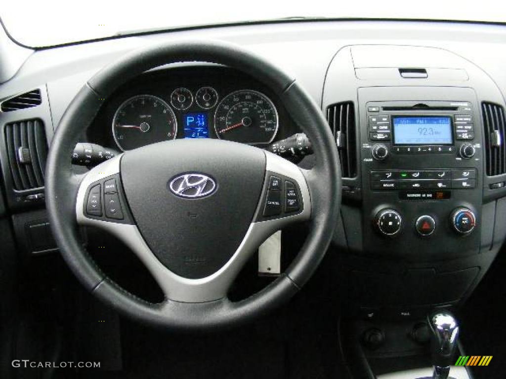 2009 Elantra Touring - Carbon Gray / Black photo #14