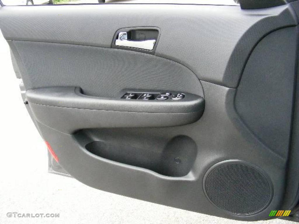 2009 Elantra Touring - Carbon Gray / Black photo #20